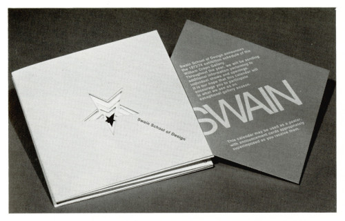 Swain Exhibition Schedule, poster-mailer