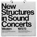 New Structures in Sound Concerts, program brochure