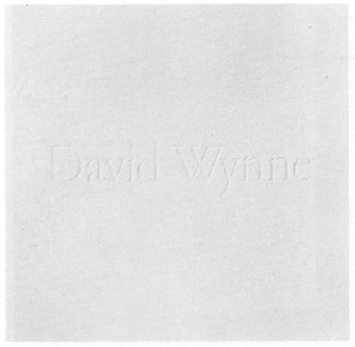 David Wynne, by David Dodge Thompson, catalog