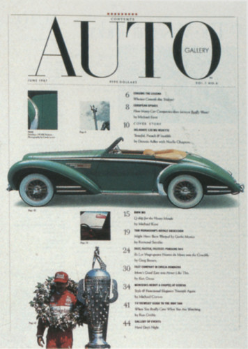 Auto Gallery, June 1987