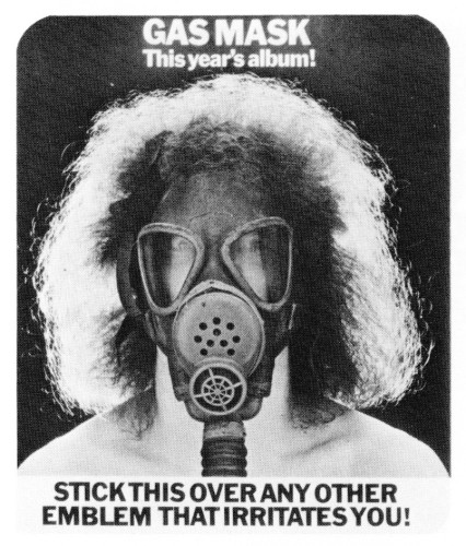 Gas Mask, sticker