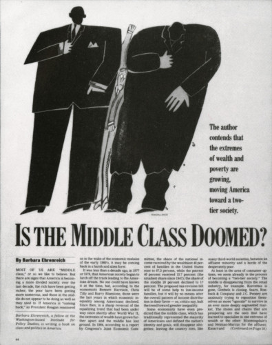 Is the Middle Class Doomed? 