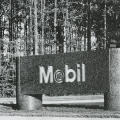 Mobil Corp. Headquarters Signage