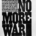 No More War, poster