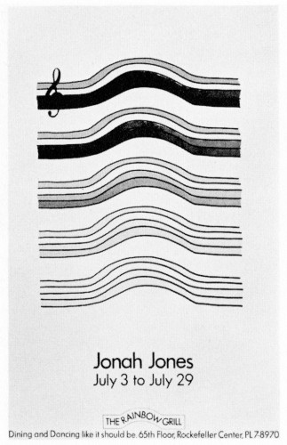 Jonah Jones, poster