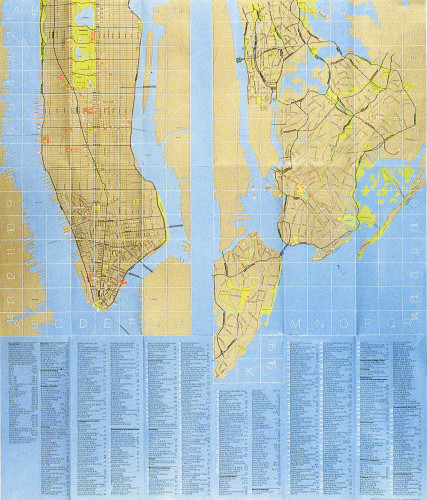 N.Y.C. Points of Interest Map