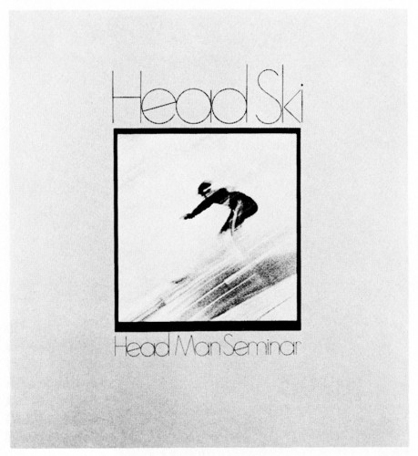 Head Ski/Head Man Seminar '68, box and seminar kit