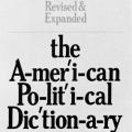 The American Political Dictionary, book jacket