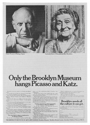 "Only the Brooklyn Museum...”