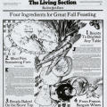 The New York Times Living Section, October 20, 1982