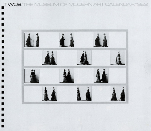 TWOS/The Museum of Modern Art Calendar 1982 (Calendar cover)