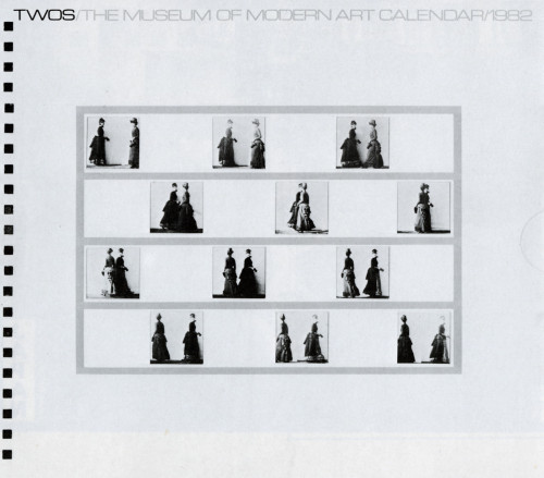 TWOS/The Museum of Modern Art Calendar 1982 (Calendar cover)