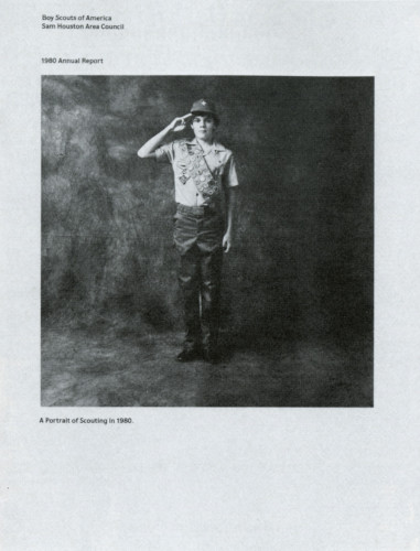 Boy Scouts of America Sam Houston Area Council 1980 Annual Report