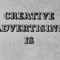 Creative Advertising Is brochure