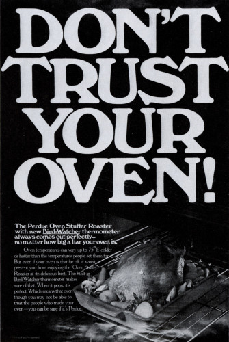 Don’t Trust Your Oven!