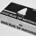 Ohio Blue Tip Matches, king-sized slide box