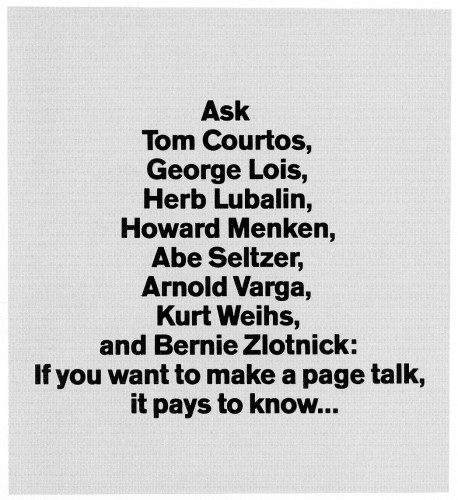 Ask Tom Courtos…, promotion booklet