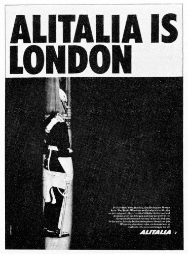 Alitalia is London