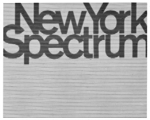 New York Spectrum\, brochure