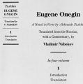Eugene Onegin, book jacket