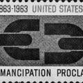 Emancipation Proclamation Commemorative Stamp, 5 cents