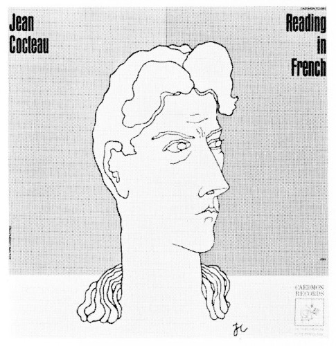 Jean Cocteau Reading in French, record cover