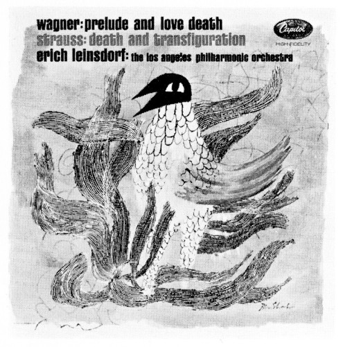 Wagner:  Prelude and Love Death, record cover