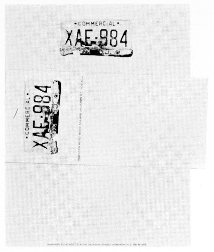 Hoboken Auto Body, letterhead, envelope