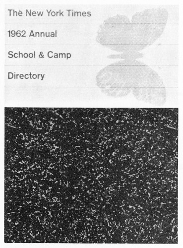 1962 Annual School & Camp Directory, cover