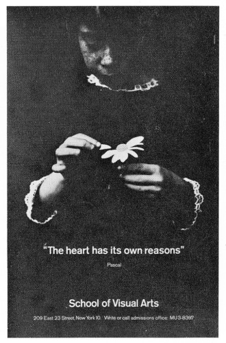 “The heart has its own reasons,” poster