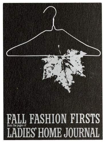 Fall Fashion Firsts