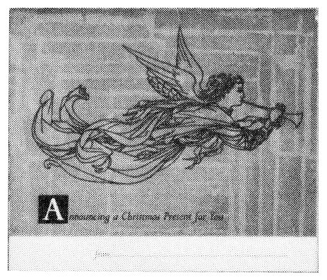 Time 1955, Christmas gift card