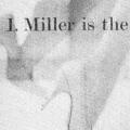 “I. Miller Is the Trend”