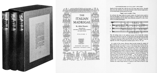The Italian Madrigal