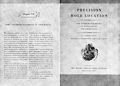 Precision Hole Location for Interchangeability in Toolmaking and Production