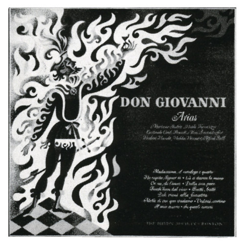 Album Cover: Mozart Don Giovanni Arias