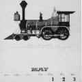 Americana Calendar, 1952 Old Locomotives Edition