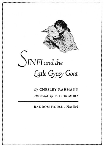Sinfi and the Little Gypsy Goat