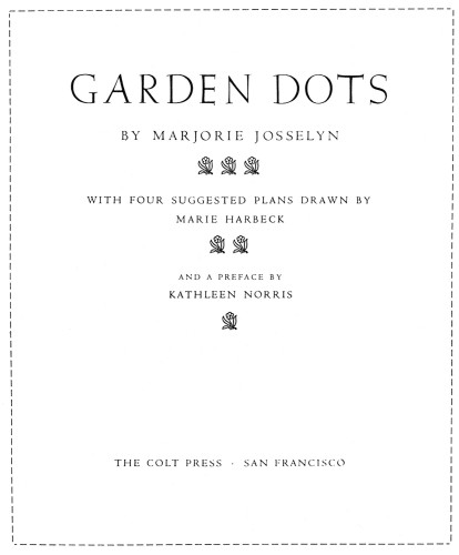 Garden Dots