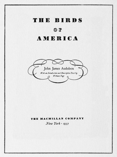 The Birds of America