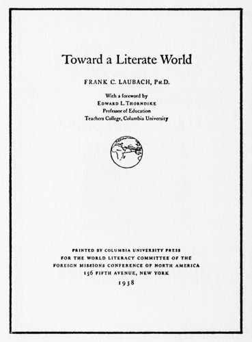 Toward a Literate World