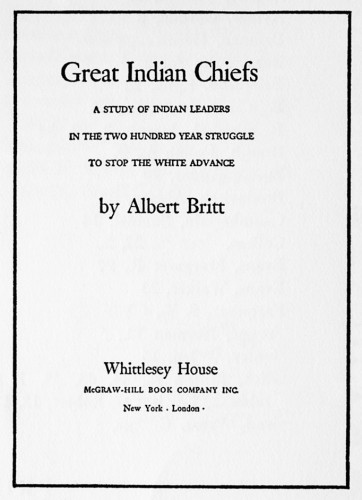 Great Indian Chiefs 
