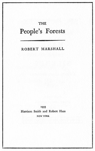 The People’s Forests