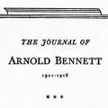The Journal of Arnold Bennett 1921–1928