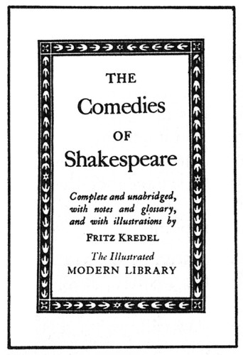 Comedies of Shakespeare 