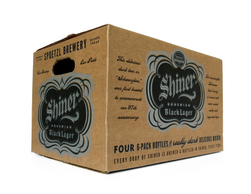 Shiner Black Lager Packaging