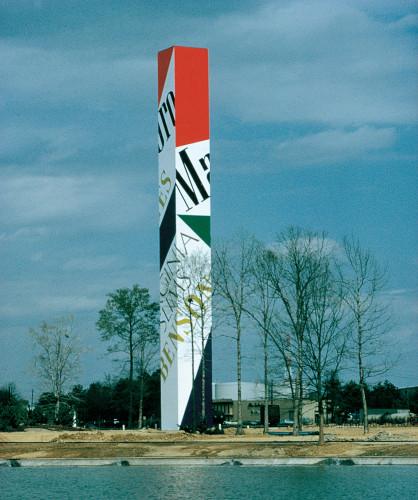 Phillip Morris tower sign