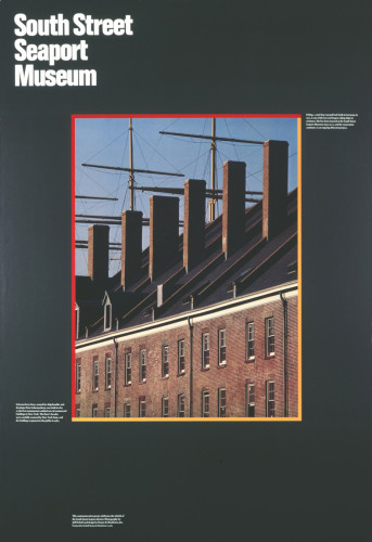 “South Street Seaport Museum” commemorative poster