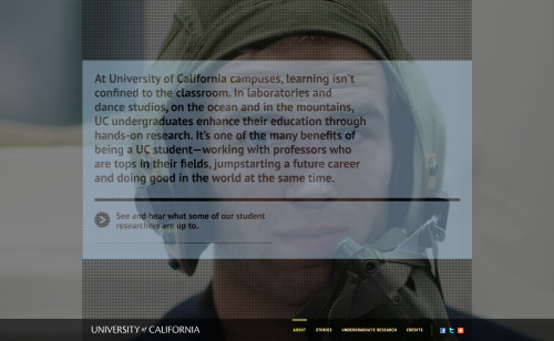 University of California Undergraduate Researchers