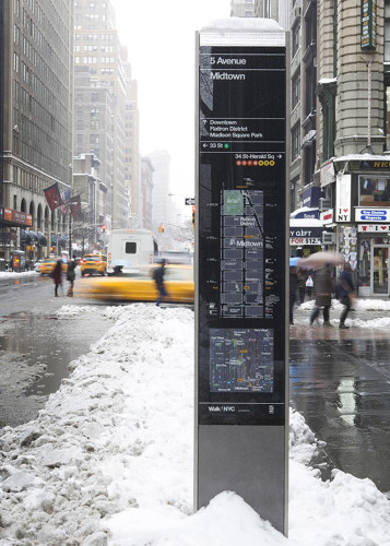 WalkNYC Pedestrian Wayfinding